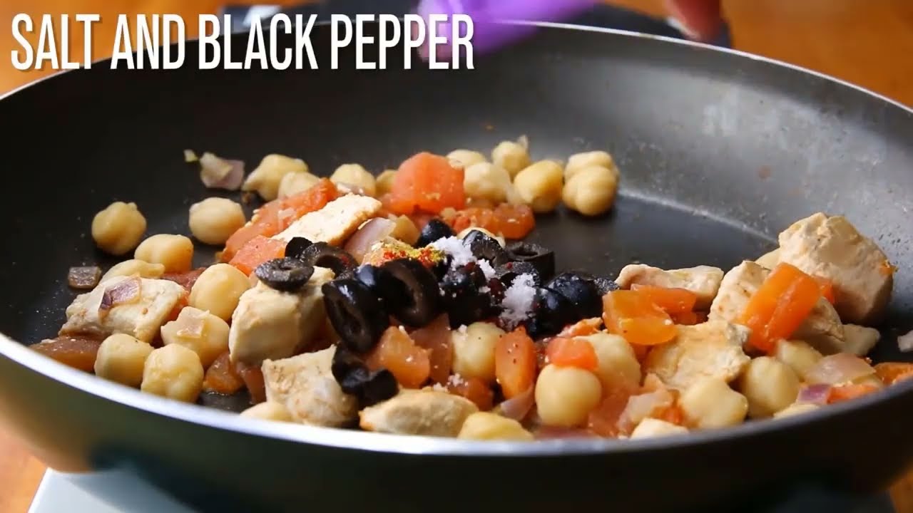 Easy Chicken and Chickpea Stir Fry Recipe | Quick & Healthy Dinner Ideas Easy Chicken and Chickpea Stir Fry Recipe | Quick & Healthy Dinner Ideas