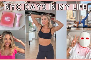 NYC VLOG: new hair, healthy recipes, full body workout & healthy lifestyle living in new york city!