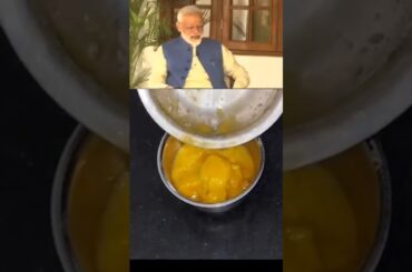 Modiji's Favourite Desert #recipe #healthy #shorts #aamras #mango #mangolover #narendramodi