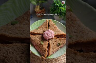 Healthy sandwich for weight loss #shorts #sandwich