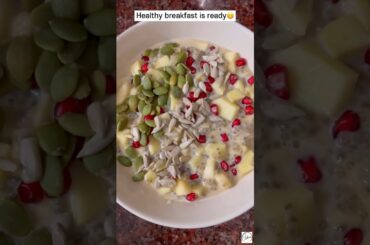 Tasty Chia Seeds Pudding | Healthy Breakfast Recipe #vegan #shorts