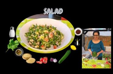 #salad #healthy #easy  #growgreen  #freshingredients #fetacheese #vegetarian