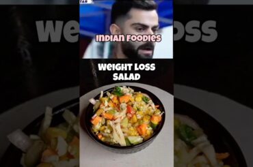 Virat Kohli's Healthy Weight Loss Salad Recipe #shorts #kohli #viratkohli #virat #viral #trending