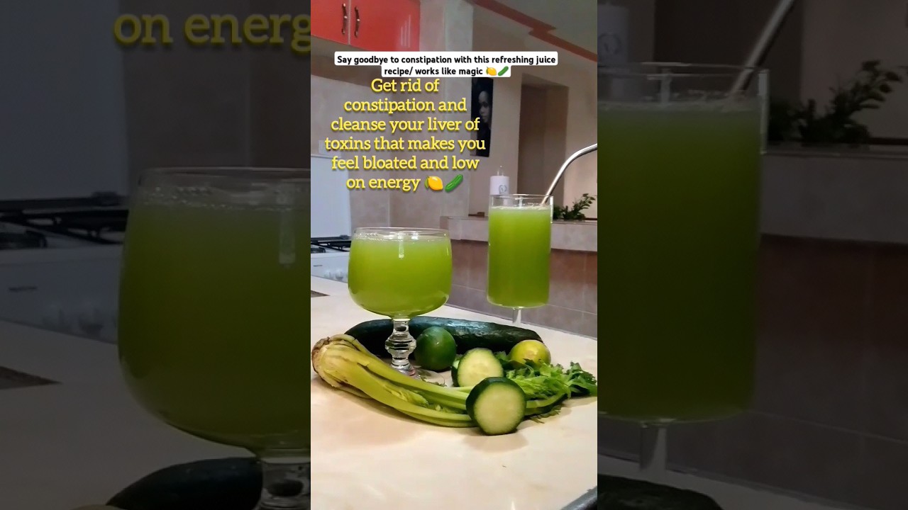 Healthy Juice Recipe to help you POOP/cucumber celery lime#constipation#digestivehealth#shorts Healthy Juice Recipe to help you POOP/cucumber celery lime#constipation#digestivehealth#shorts