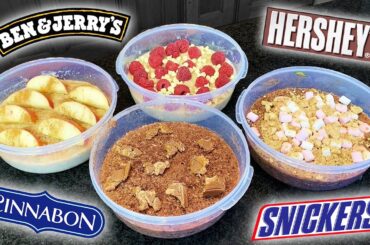 4 Low Calorie *PROTEIN OATS* Recipes For Fat Loss & Muscle Gain (SECRET HIGH VOLUME HACKS)