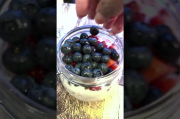 Over night Soaked Oats: Full Recipe Link in the Description #shorts #healthy