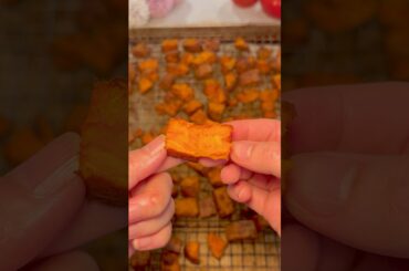Easy Healthy Sweet Potato Bites! #iriscookery #healthysnacks #homemaderecipe #easyrecipe