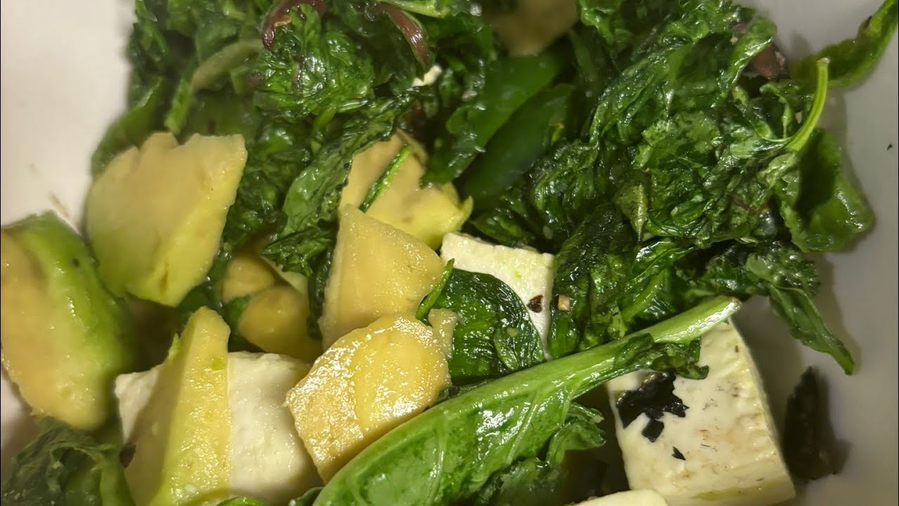 Grilled Avocado, Paneer & Leafy vegetable recipe |Healthy Salad recipe #USA food recipe in Air Fryer Grilled Avocado, Paneer & Leafy vegetable recipe |Healthy Salad recipe #USA food recipe in Air Fryer