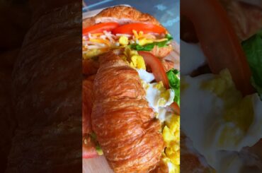 Easy Sandwich Recipe | Croissant #food #shorts#trendingshorts#shortfeed#youtubeshorts#healthy#recipe