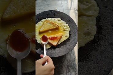 Breakfast Egg Sandwich| One Pan Egg Toast | Healthy Egg sandwich Hack | Sandwich#shorts#eggsandwich