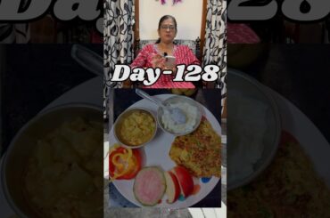 Day-128 My Healthy Breakfast recipe #aruvameesaikoduvaparva #vijayalakshmitulasi #weightloss #tasty