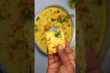 Live Dhokla recipe #shorts #Healthy. breakfast recipe