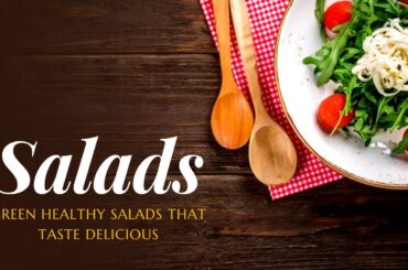 Green Healthy Salad Recipe Making - FlexClip - video editing templates for beginners #VideoIdeas