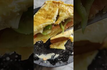 Breakfast Egg Sandwich Hack | One Pan Egg Toast | Healthy Egg sandwich #shorts#eggsandwich