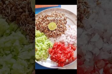 healthy protein salad, moth sprouts salad recipe,#cooking ,#viral,#healthy dinner #suscribe .