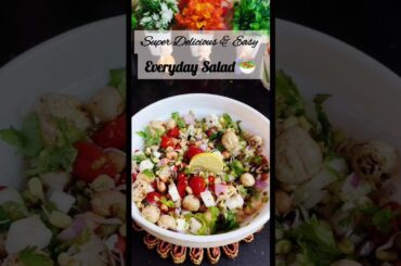 Sprouts Salad With Little Twist | Healthy Salad With Tasty Ingredients Recipe #shorts #workout #food