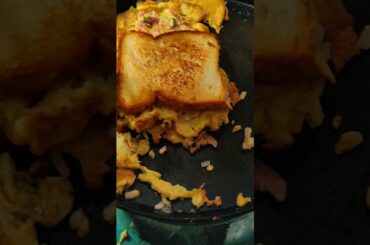 BREAD AND EGG #breakfast #sandwich #eggrecipe #breakfastrecipe #asmr #healthy