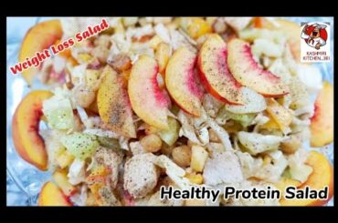 Healthy Protein Salad | Weight loss Friendly | salad recipe