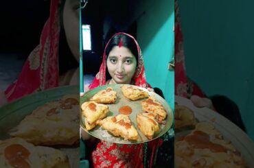 Bread Pakoda ASMR Cooking #shorts #bread pokoda #street food #asmr