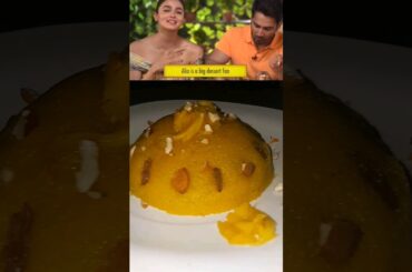 Alia Bhatt Favorite Halwa | Healthy mango halwa#ambani#halwa #shorts#summer#bread#trending