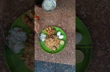 Today Lunch Briyani #viralvideo  #healthy #chickencurry #soru #ammaveedu #Egg