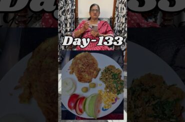 Day-133 My Healthy Breakfast recipe #aruvameesaikoduvaparva #vijayalakshmitulasi #weightloss #tasty