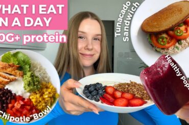 WHAT I EAT IN A DAY | Healthy & Easy Recipes | 100G+ Protein