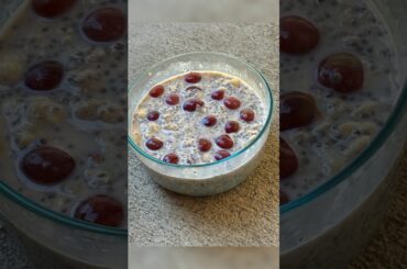 |healthy Breakfast|Overnight Oats with banana and Chia seeds|Easy|Healthy|Shorts|