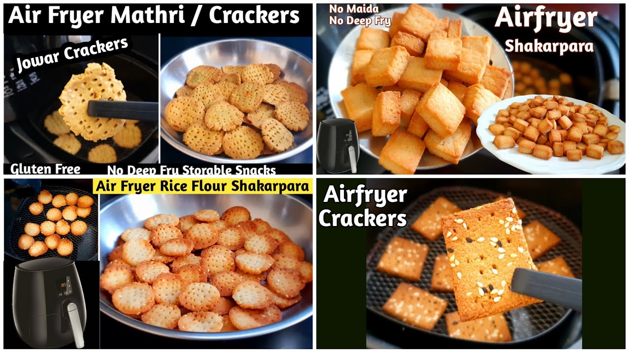 4 Airfryer Snacks Recipes | Air Fryer Namkeen Snacks | Airfryer Recipes 4 Airfryer Snacks Recipes | Air Fryer Namkeen Snacks | Airfryer Recipes
