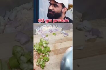 Viral Fitness Coach Nitesh Soni's  Protein || High Protein Meal Paneer Besan #viral #protein #shorts