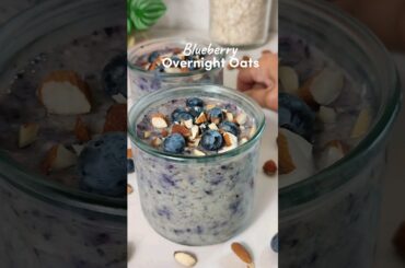 Overnight Oats meal prep for breakfast! #healthyrecipes #recipe #breakfastrecipes