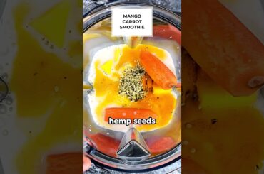 Mango Carrot Smoothie | Carrot Smoothie || Healthy & Tasty || #viral  #shortsvideo  #bestsmoothie