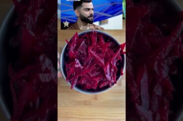 Virat Kohli food | beetroot salad recipe #viratkohli #salad #beetroot