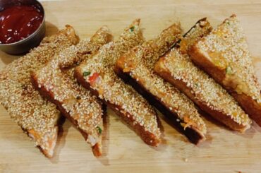 No oil 10minutes Easy Indian Healthy Bread Breakfast recipes|breakfast recipe|quick tiffin box nasta