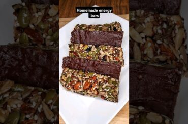 Homemade energy bars#Recipe #healthy #without oven recipe #tasty #trending #shortsvideo