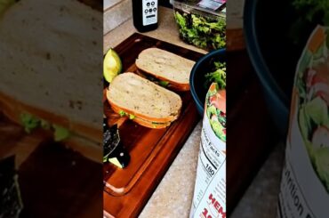 Healthy sandwich #food #cooking #eaturgly #cute #homemade fast-food #breakfast #breaded #lunch