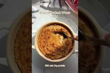 Biscoff Baked Weetbix *Low calorie, High Protein Breakfast Idea*