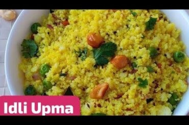 Healthy & Nutritious Upma With Leftover Idli | Instant Breakfast Recipe