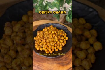 Healthy & Crispy Chana | Healthy snacks | Crispy Chana recipe #healthysnacks #chana #shortsviral