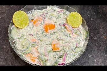 Creamy Cucumber Salad Recipe: Best Summer Creamy Cucumber Salad recipes #Easy and Delicious!
