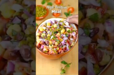 High protein meal #highprotein #meal #healthy #healthyfood #goodfood #shorts #vegetables #viralvideo