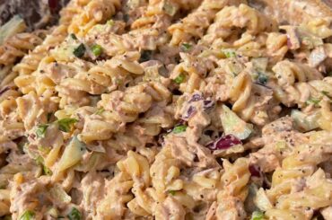 Tuna Pasta Salad || Perfect for work!