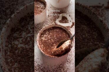 Tiramisu Overnight oats #breakfast #viral #creamy #trending #recipe #healthy #snack