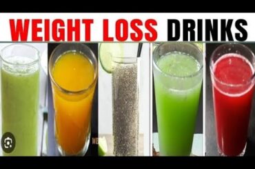 5 Simple Drinks For Weight Loss/Detox Drink: Refreshing Recipes for Effective Weight Loss!#jaannisar