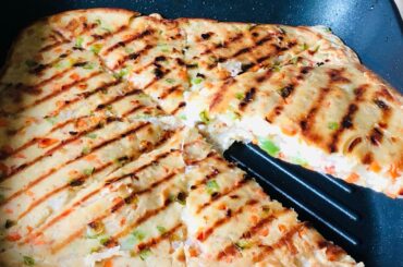 Veggies Egg Sandwich without bread and Sandwich Maker | Healthy Breakfast Recipe