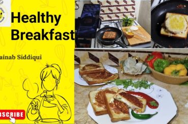 Healthy Breakfast recipe By Zainab Siddiqui /  Morning Breakfast Recipe  / Live Breakfast Cooking