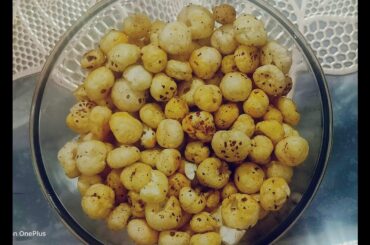 Masala Makhana Recipe | Roasted Lotus Seed-Healthy Weight Loss Snacks - How To Roast Masaka Makhana
