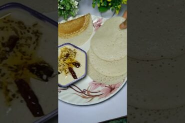 Oil-Free Healthy Breakfast recipe with chutney#healthy breakfast#breakfast recipe#Nasta#shorts