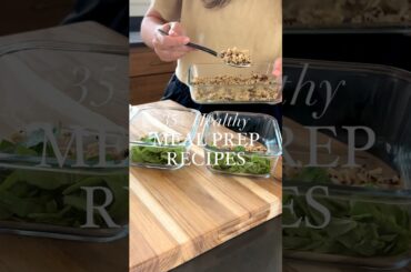 35+ Healthy Meal Prep Recipes #mealprep #healthyrecipes #healthyfood