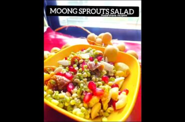 Weightloss sprout salad Healthy salad with Tasty ingredients #explore #salad #weightloss recipes